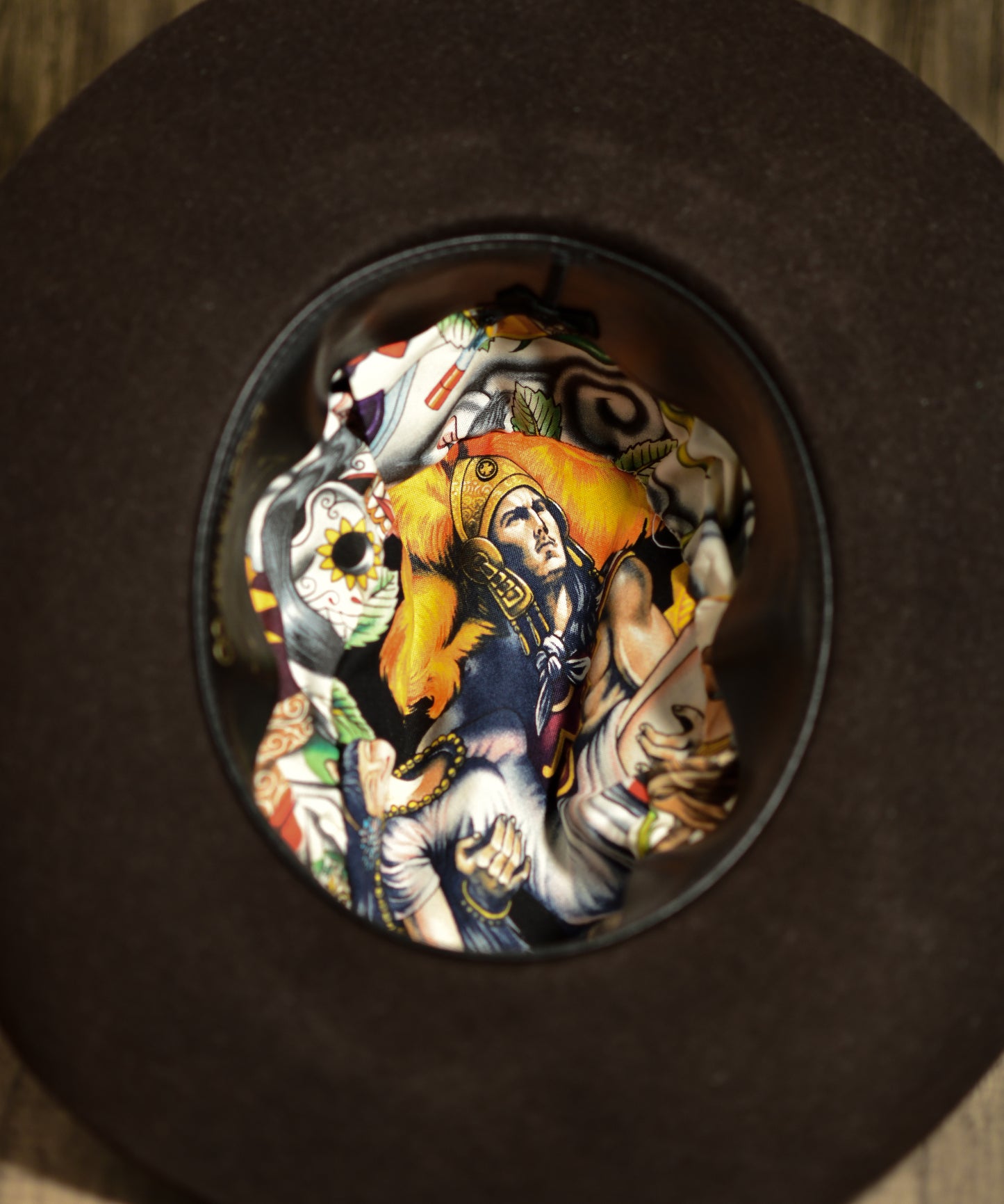 Dark Brown Rabbit Fur Cowboy hat