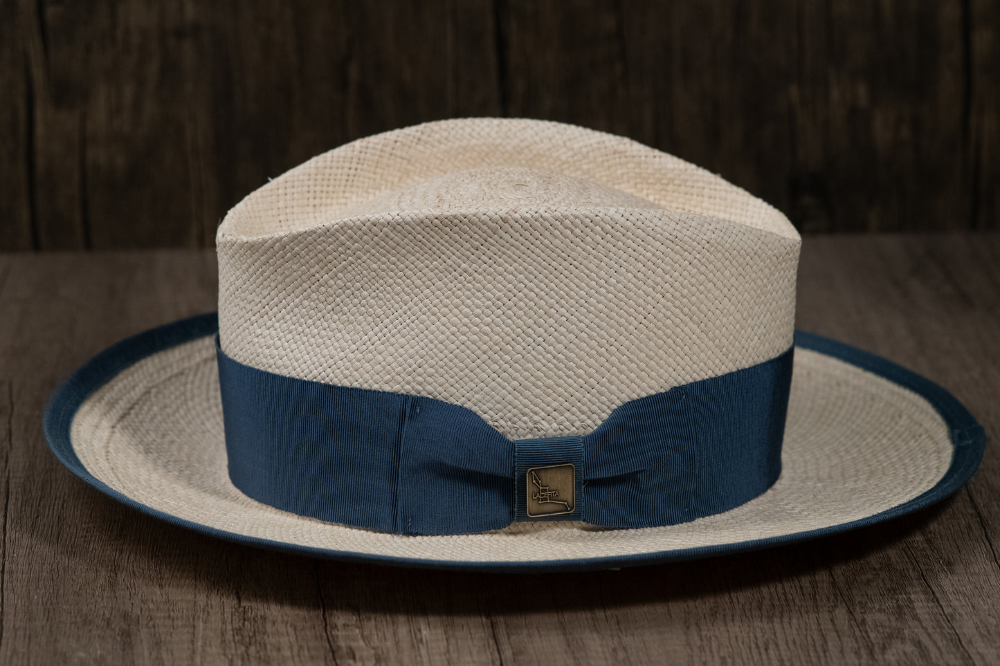 Natural Panama Straw Fedora