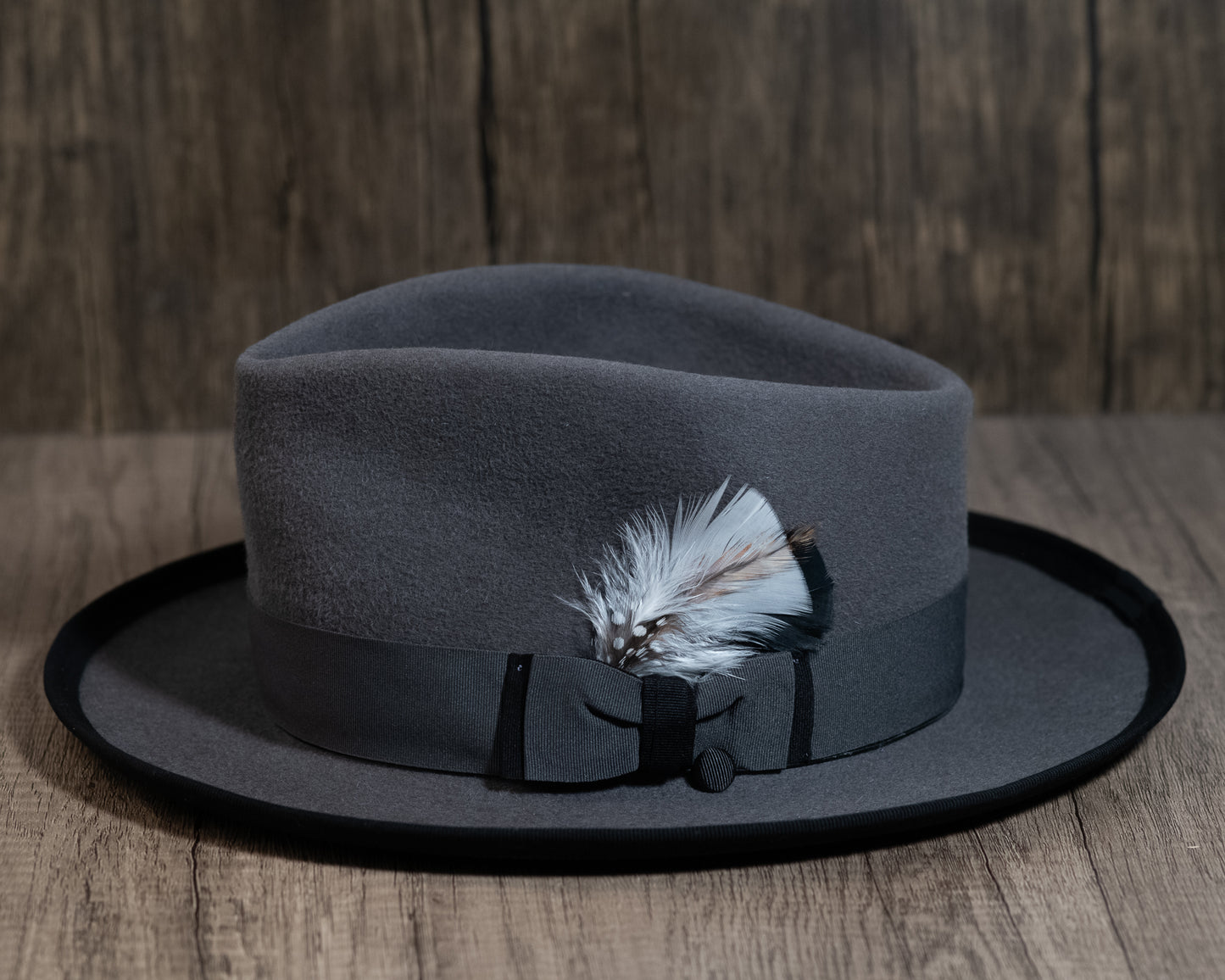 Gunmetal Coypu Fur Fedora