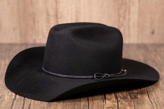Black Beaver Fur Cowboy Hat