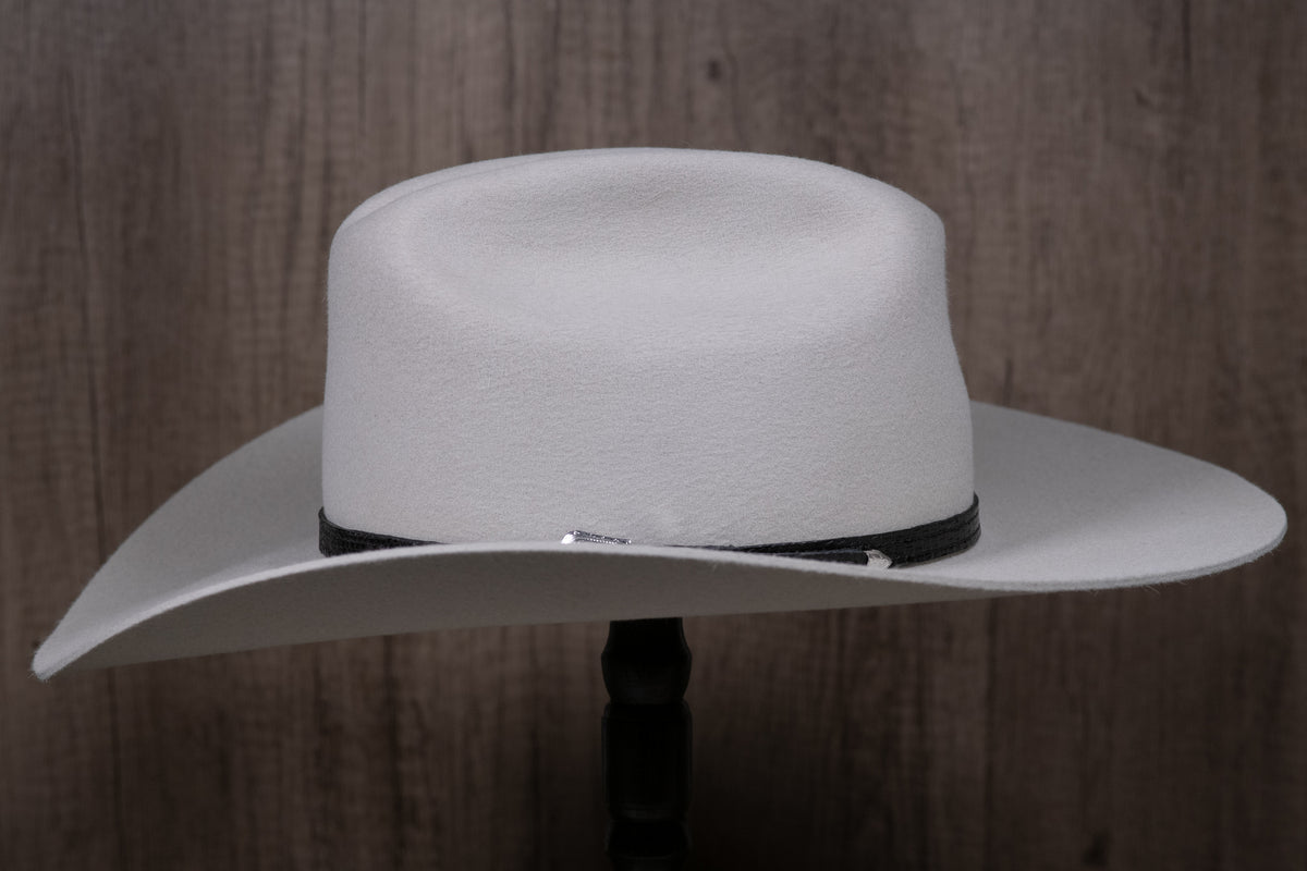 Silverbelly Boss Brim Rabbit Fur Cowboy Hat