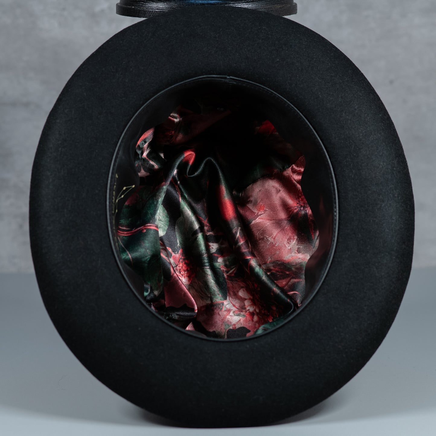 Black Rabbit Fur Fedora
