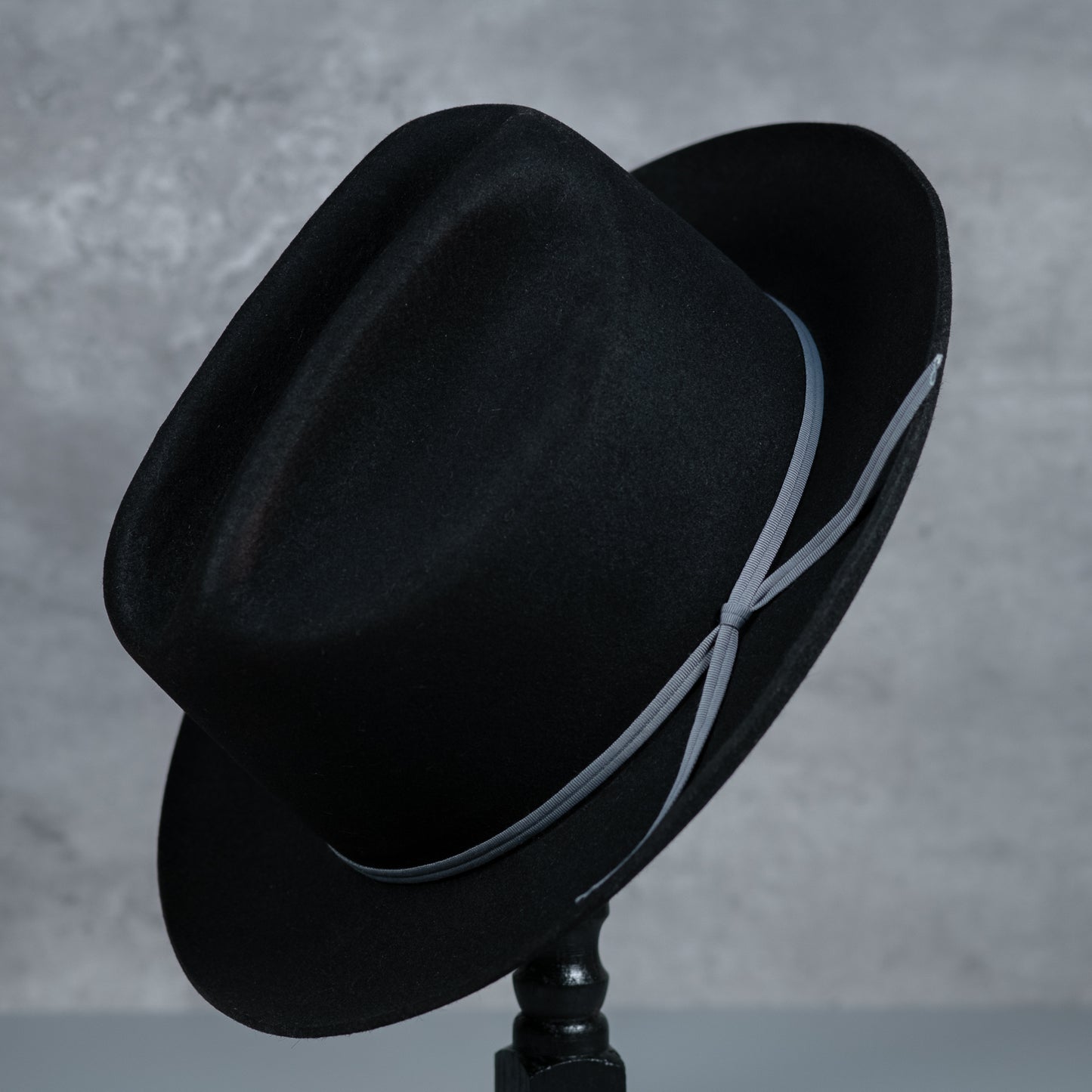Black Rabbit Fur Fedora