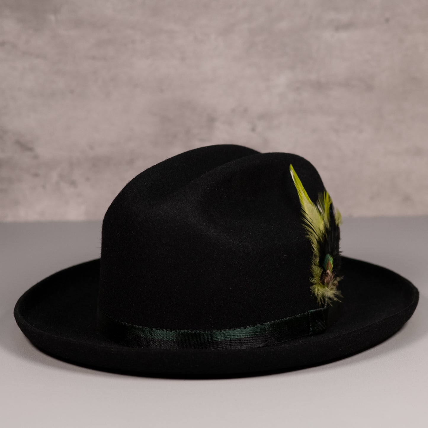 Black Rabbit Fur Fedora