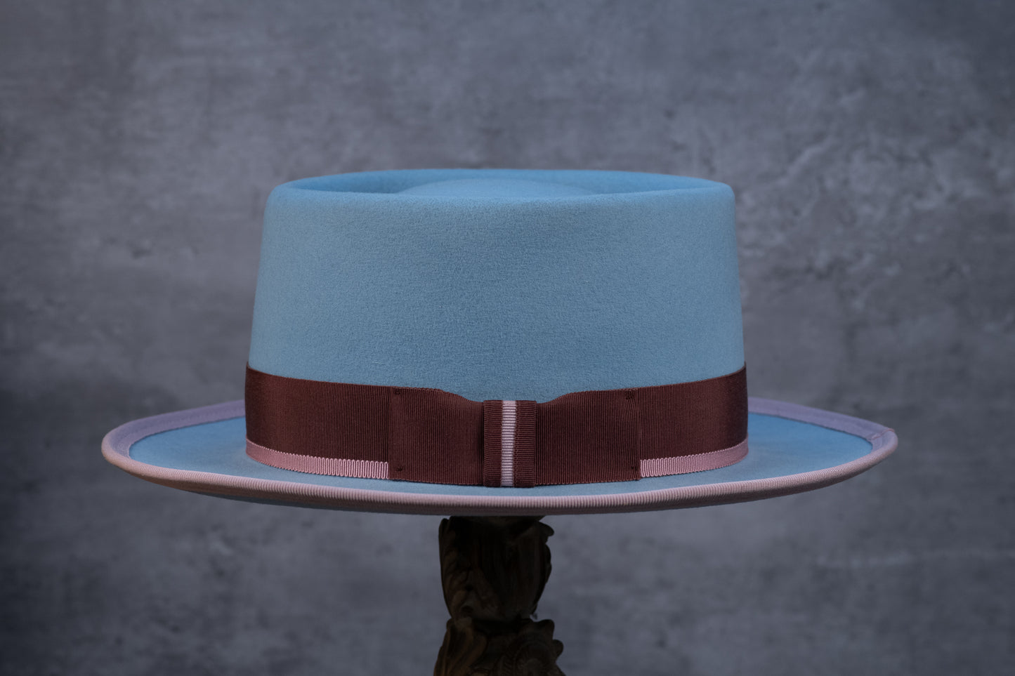 Sky Blue Rabbit Fur Felt