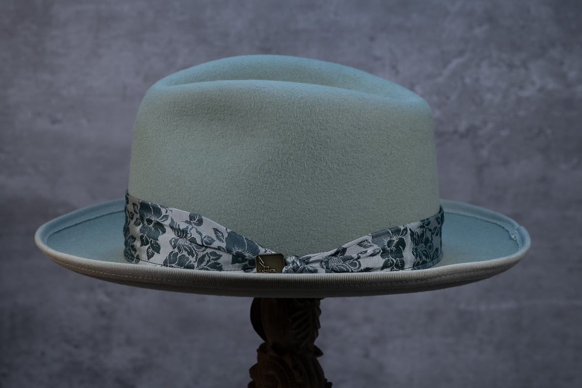 Willow Teardrop Rabbit Fur Fedora