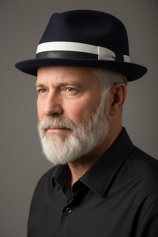 Black Beaver Fur Trilby