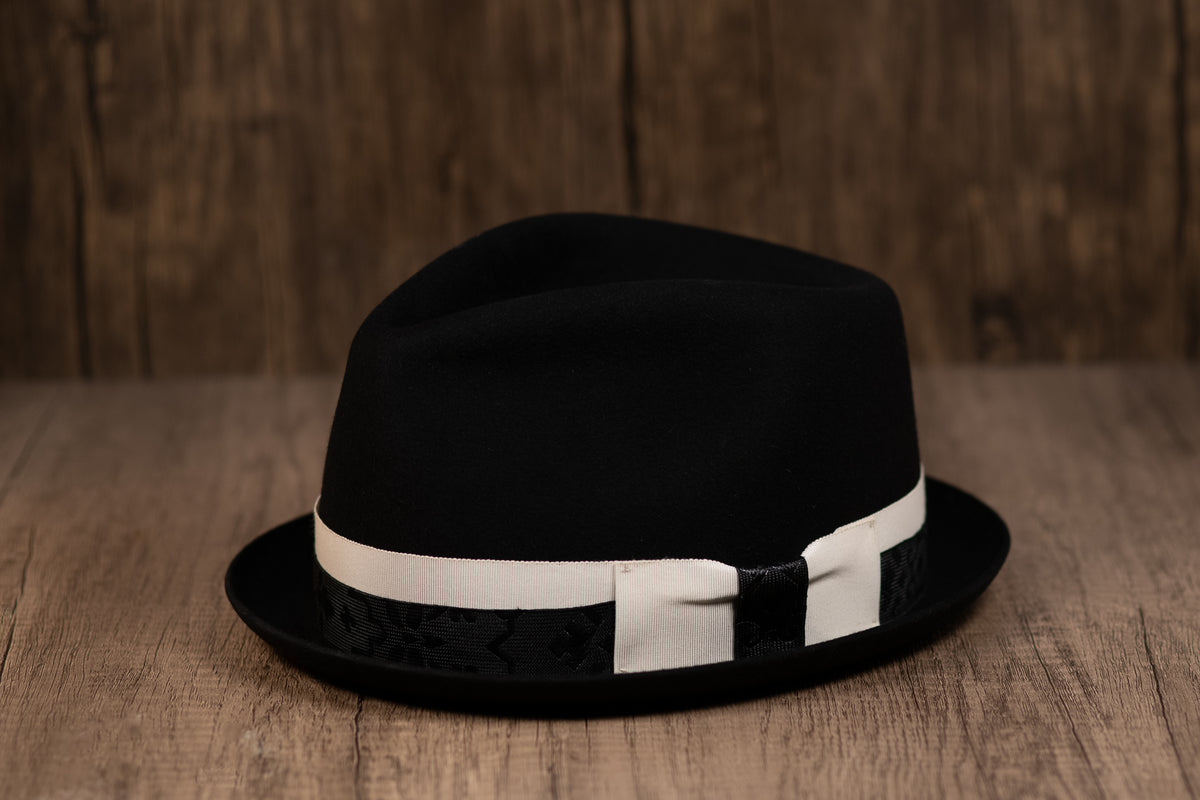 Black Beaver Fur Trilby