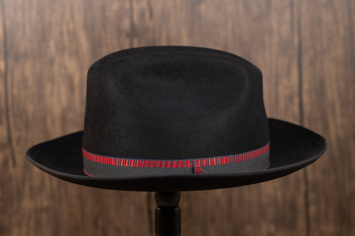 Black Beaver Fur Fedora