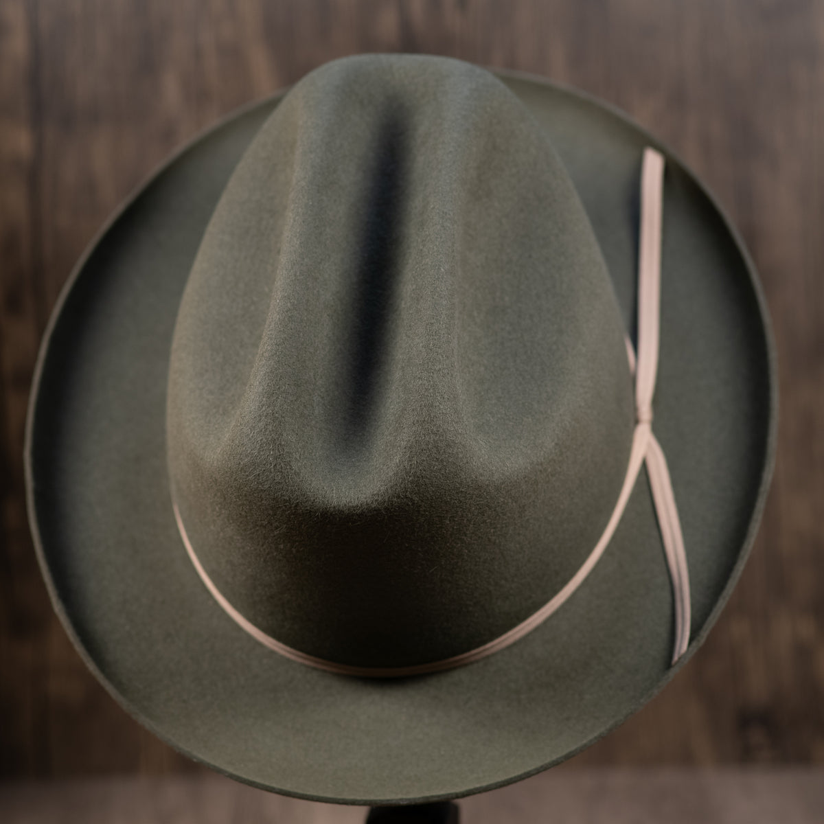 Military Dress Weight Rabbit Fur Fedora
