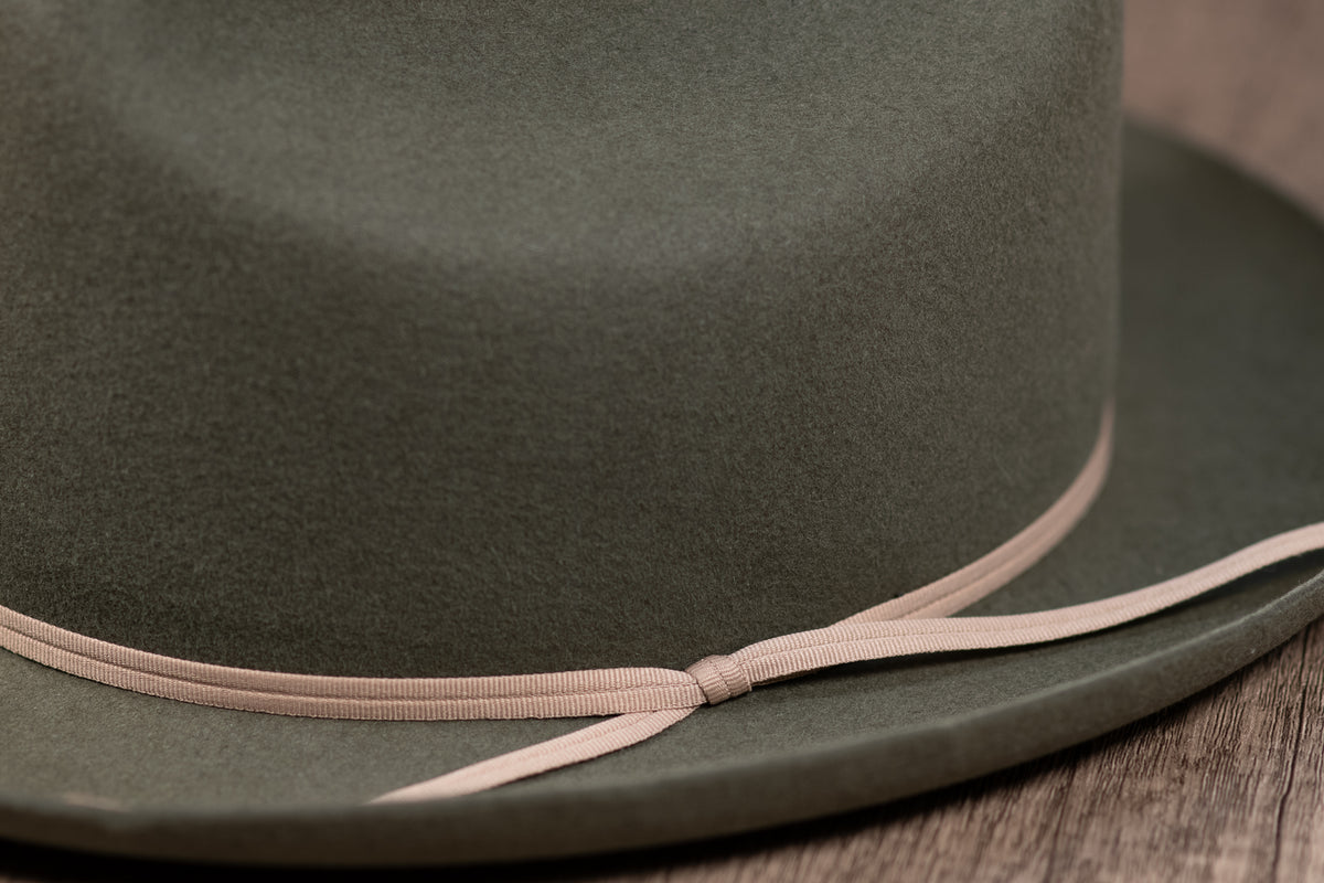 Military Dress Weight Rabbit Fur Fedora