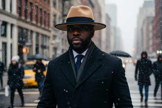 Nude Rabbit Fur Fedora