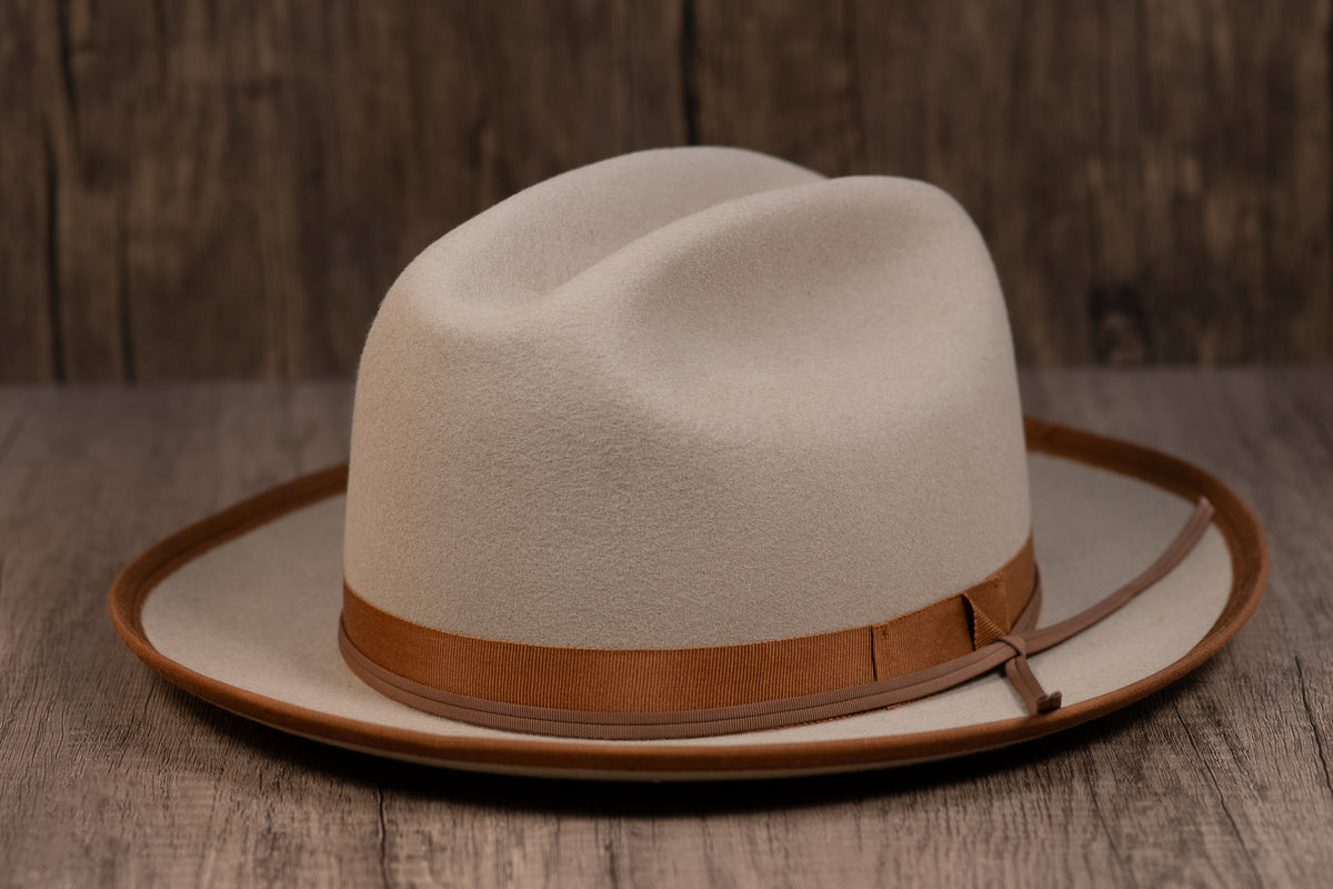 Sahara Western Weight Rabbit Fur Fedora