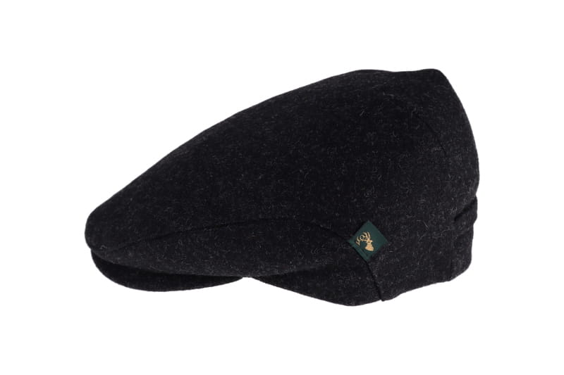 Charcoal Irish Tweed Trinity Cap