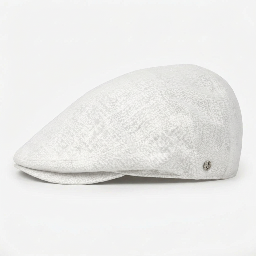 White Cotton Ivy Cap