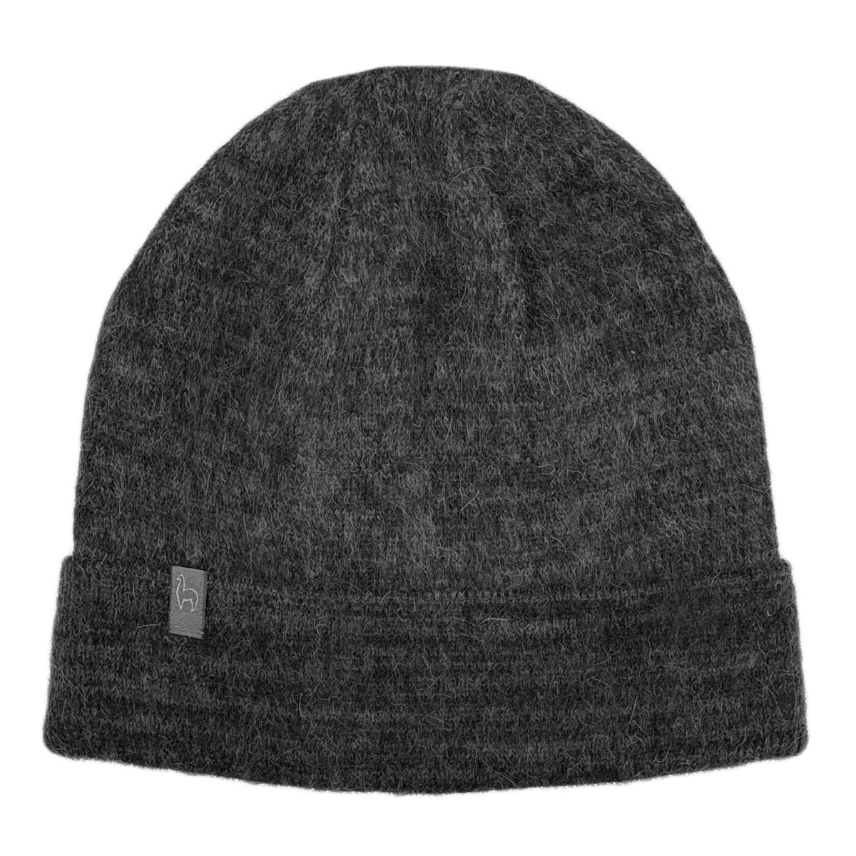 Brushed Alpaca Beanie - Noir