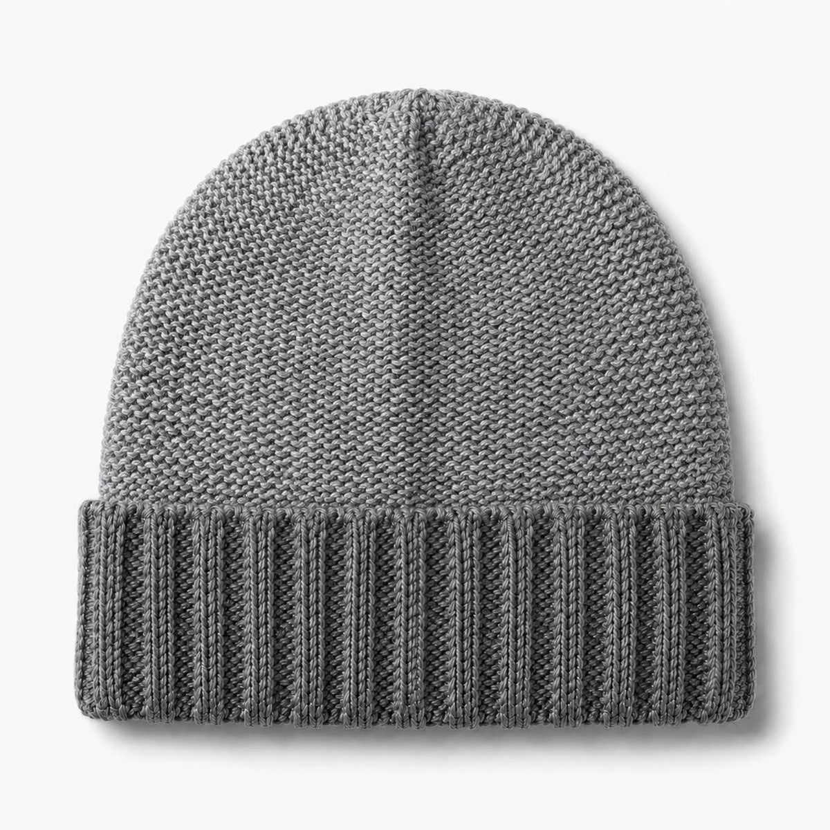 Alpaca Trail Cuff Beanie - Steel