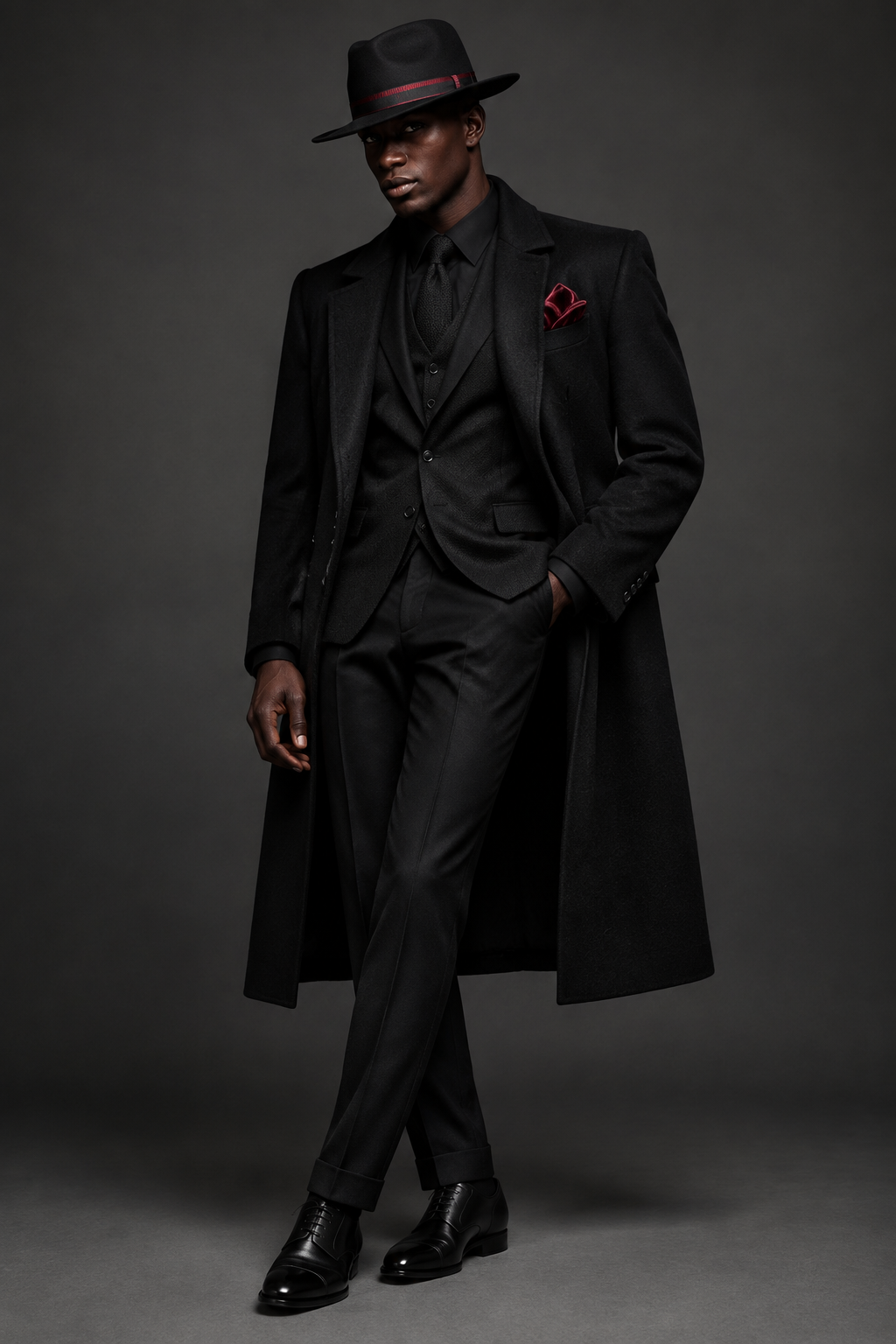 Black Beaver Fur Fedora
