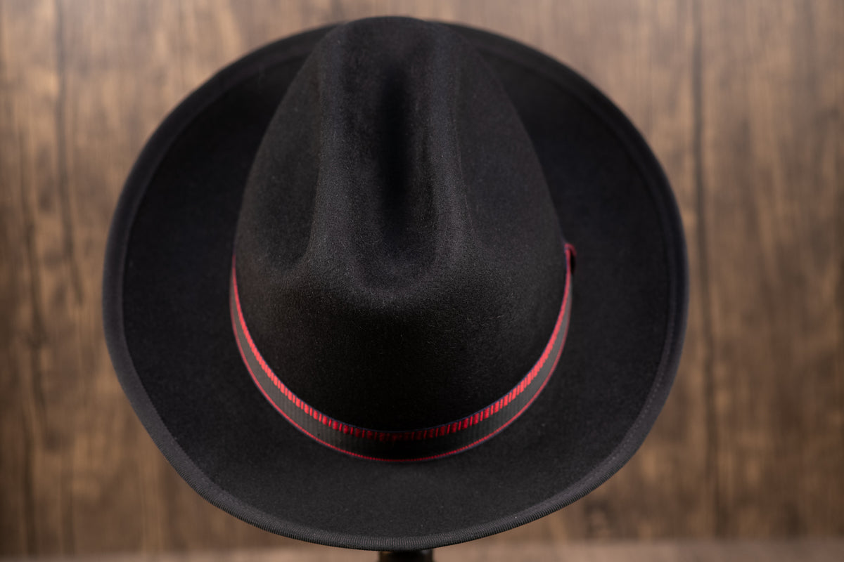 Black Beaver Fur Fedora