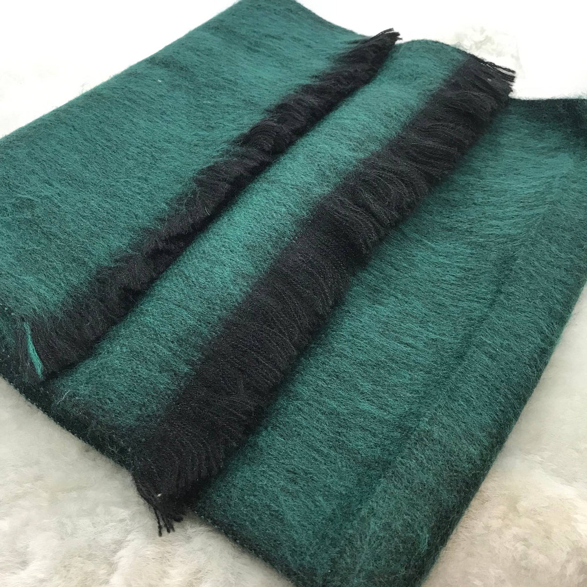 Emerald Isle Woven Alpaca Scarf