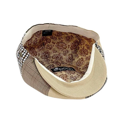 Classic Patch Work Newsboy Cap by Epoch Hat Co
