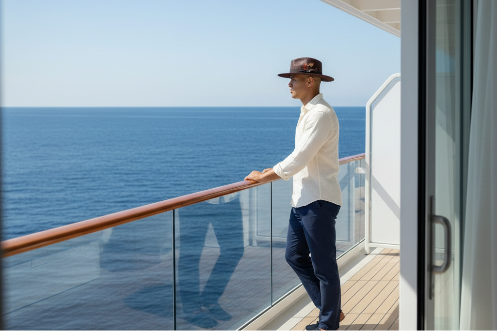 Chocolate Brown Panama Fedora