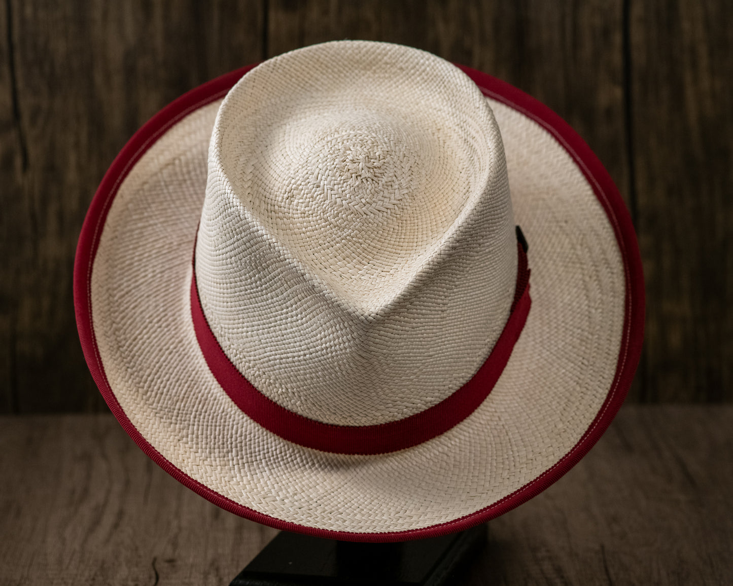Natural Panama Straw Fedora