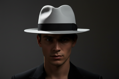 Silverbelly Rabbit Fur Fedora