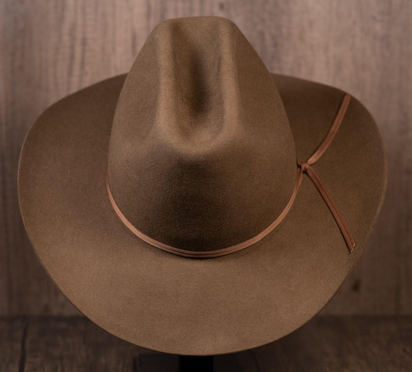 Pecan Beaver Fur Cowboy Hat
