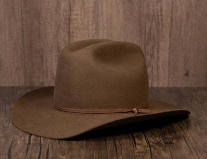 Pecan Beaver Fur Cowboy Hat