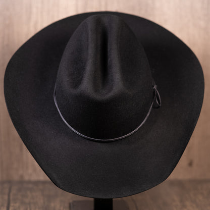 Black Beaver Fur Cowboy Hat
