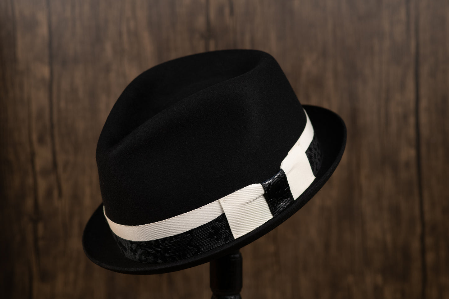 Black Beaver Fur Trilby