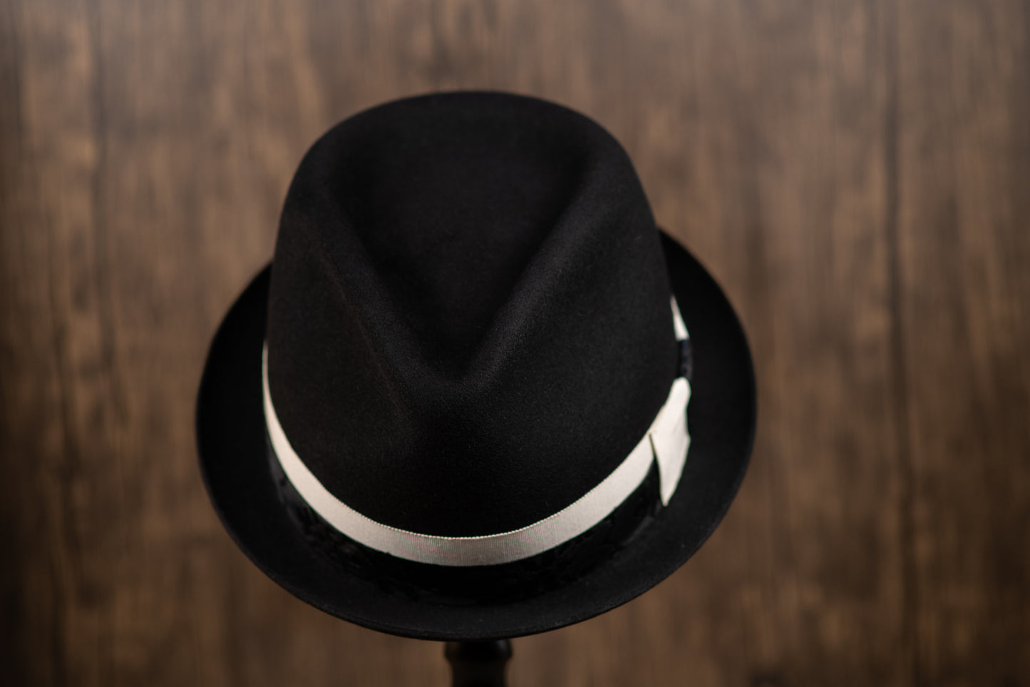 Black Beaver Fur Trilby