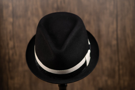 Black Beaver Fur Trilby