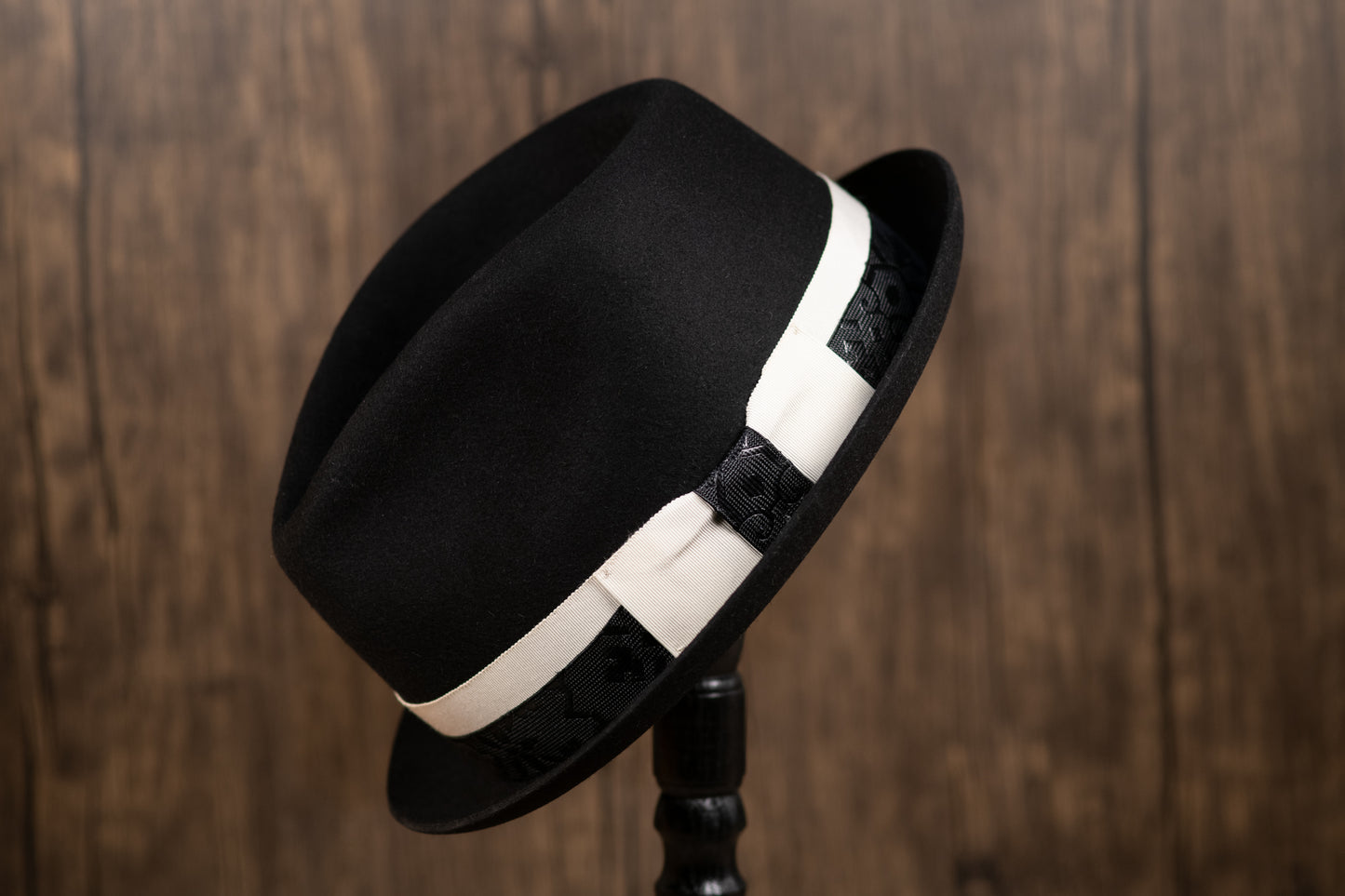 Black Beaver Fur Trilby