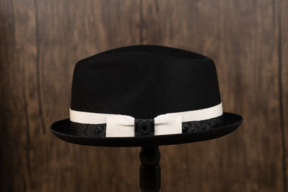Black Beaver Fur Trilby