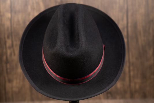 Black Beaver Fur Fedora