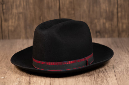 Black Beaver Fur Fedora