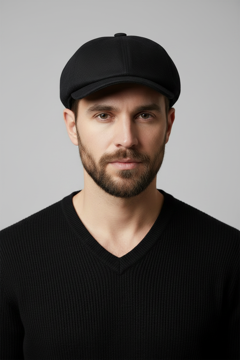 Baker Boy Cap Solaro Linen & Silk by Cappellificio Biellese 1935