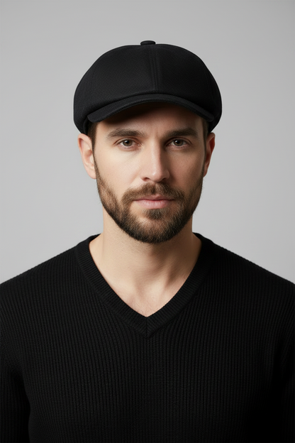 Baker Boy Cap Solaro Linen & Silk by Cappellificio Biellese 1935