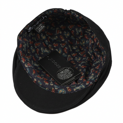 Black Cotton Ivy Cap