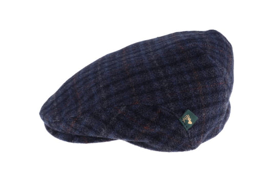 Navy Irish Tweed Trinity Cap