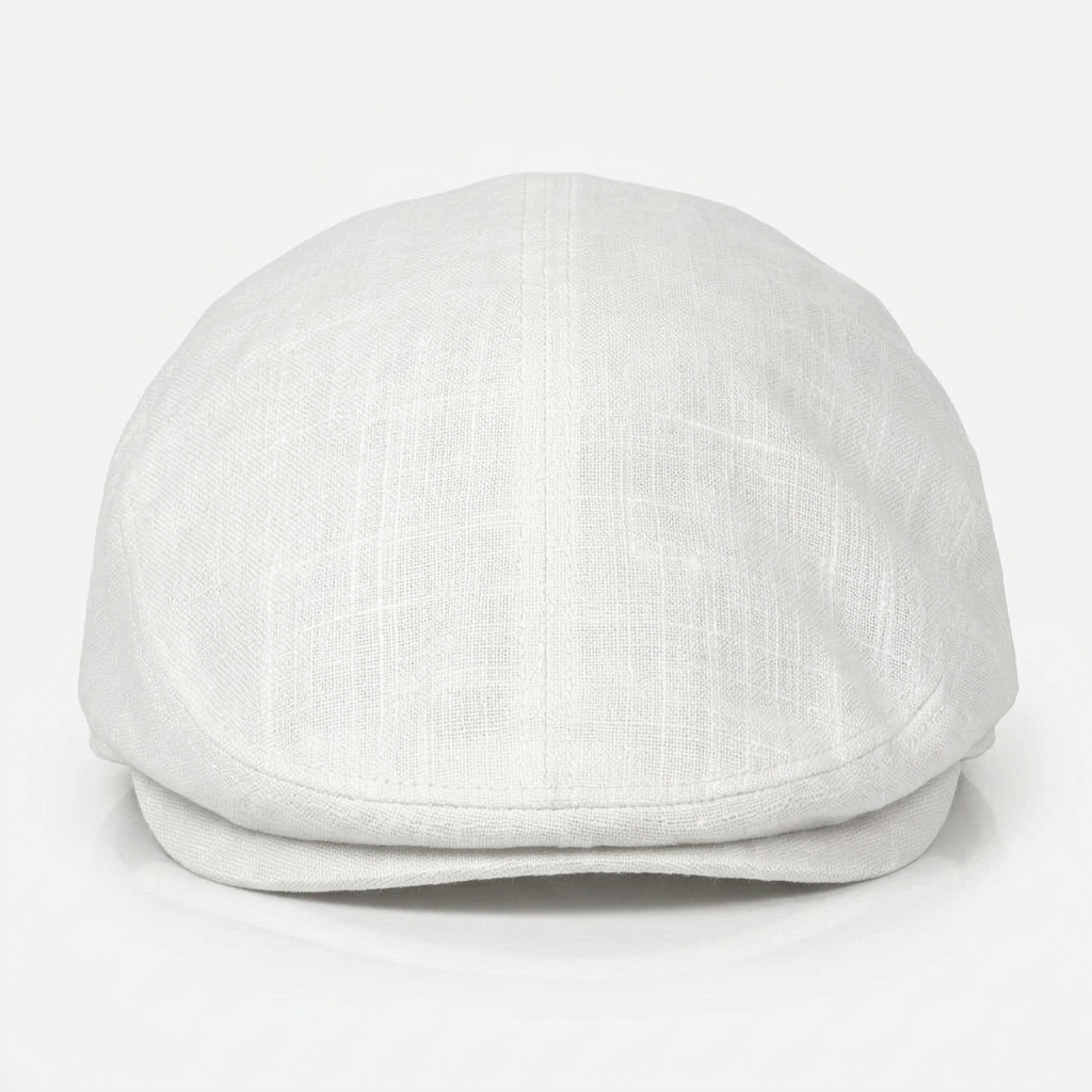 White Cotton Ivy Cap
