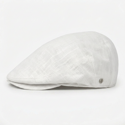 White Cotton Ivy Cap
