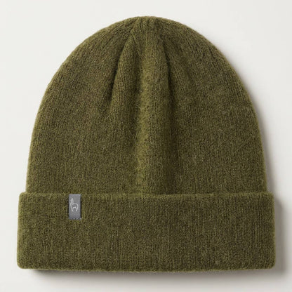 Brushed Alpaca Beanie - Beech