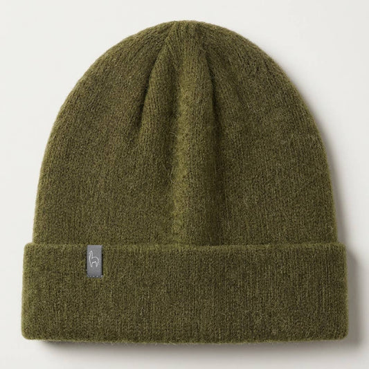 Brushed Alpaca Beanie - Beech