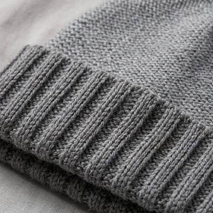 Alpaca Trail Cuff Beanie - Steel