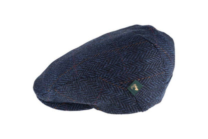 Blue Irish Tweed Trinity Cap