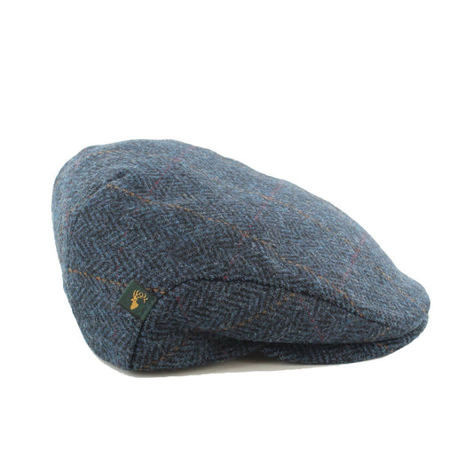 Blue Irish Tweed Trinity Cap