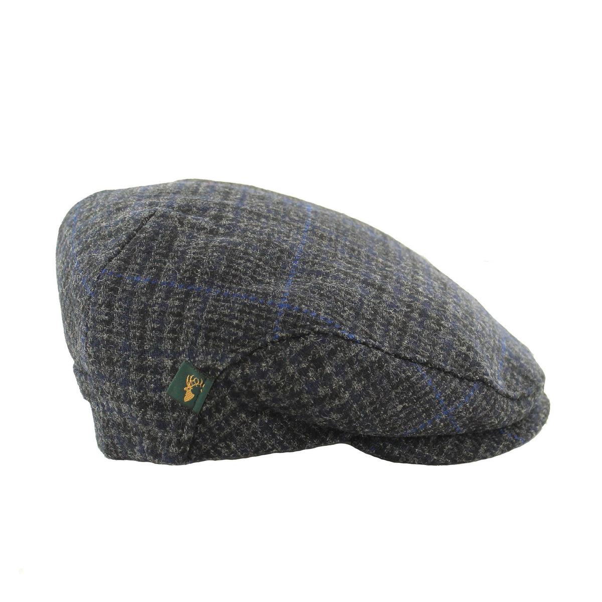 Grey Irish Tweed Trinity Cap